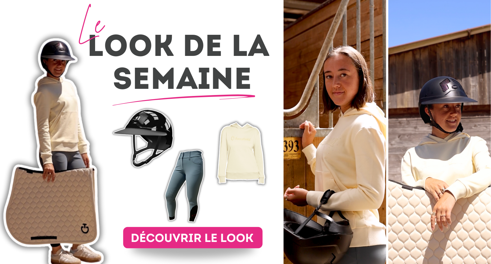Look de la semaine 28 West Cheval Mobile